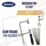 3-in-1 Jeweler's Saw Set with 144 Blades