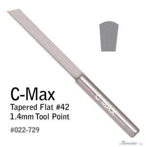 GRS C-MAX Carbide Tapered Flat Gravers 0.2mm-2.0mm