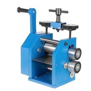 Manual Rolling Mill for Jewelry with Adjustable Thickness