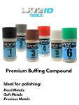 LINE10 Tools Metal Buffing Kit with Polishing Compounds