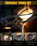 4KG Crucible Tongs Set for Metalworking
