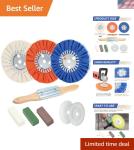 8 Inch Polishing Wheel Kit for Metal