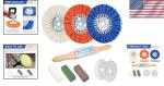 8 Inch Polishing Wheel Kit for Metal