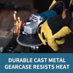 7.5 Amp Electric Angle Grinder Tool - 4.5 Inches