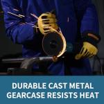 7.5 Amp Electric Angle Grinder Tool - 4.5 Inches