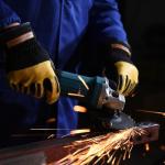 7.5 Amp Electric Angle Grinder Tool - 4.5 Inches