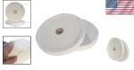 8-Inch Cotton Buffing Wheels for Metal & Wood
