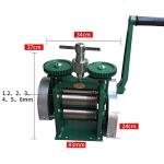 3-in-1 Manual Jewelry Rolling Mill Machine