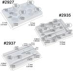 Silicone Earring Molds Set for Jewelry Casting