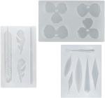 Silicone Earring Molds Set for Jewelry Casting