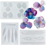 Silicone Earring Molds Set for Jewelry Casting