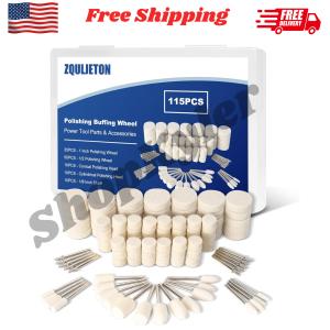115PCS Polishing Wheels Kit for Metal and Wood