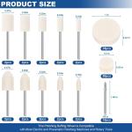 115PCS Polishing Wheels Kit for Metal and Wood