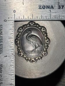 Victorian Crane Impression Die Jewelry Tool