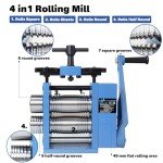 4-in-1 Rolling Mill for Metalsmithing Jewelry Making