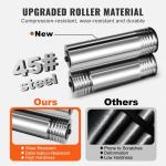 3-in-1 Jewelry Rolling Mill 75mm Gear Machine