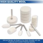 115PCS Dremel Polishing Buffing Wheels Set