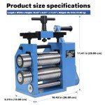 4-in-1 Rolling Mill for Metalsmithing Jewelry Making