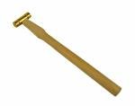 Brass Hammer with Wood Handle for Jewelry Making