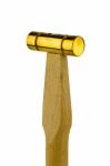 Brass Hammer with Wood Handle for Jewelry Making