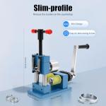 3-in-1 Manual Jewelry Rolling Mill Machine