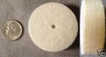 1.5-Inch Felt Buffing Wheel for Jewelry Making