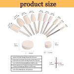 100PCS Dremel Polishing Buffing Wheels Set