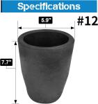Silicon Carbide Graphite Crucibles for Metal Melting
