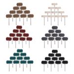 60-Pack Ceramic Buffing Wheels for Rotary Tools