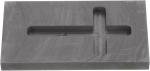 Cross Shape Graphite Ingot Mold for Jewelry