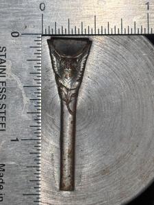 Owl Face Impression Die for Jewelry Making