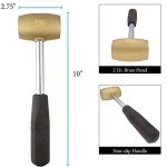 2Lb Economy Brass Head Mallet - Beadsmith