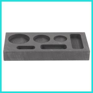 6-Slot Graphite Mold for Metal Ingot Casting