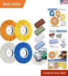 Buffing Wheels Kit for Angle Grinder 8 Pieces