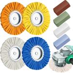 Buffing Wheels Kit for Angle Grinder 8 Pieces