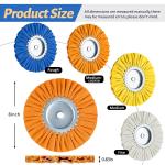 Buffing Wheels Kit for Angle Grinder 8 Pieces