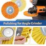 Buffing Wheels Kit for Angle Grinder 8 Pieces