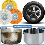 Buffing Wheels Kit for Angle Grinder 8 Pieces