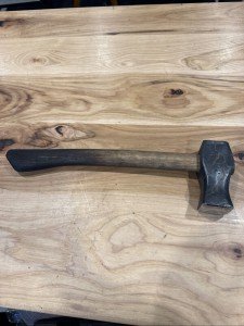 Heavy-Duty Blacksmith Hammer for Metalsmithing