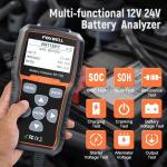 FOXWELL BT705 Car Battery Tester for 12V/24V
