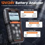 FOXWELL BT705 Car Battery Tester for 12V/24V