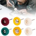 6-Piece Abrasive Polishing Wheel Set for Dremel