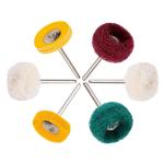 6-Piece Abrasive Polishing Wheel Set for Dremel