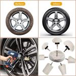 8-Piece Buffing Wheel Kits for Metal & More
