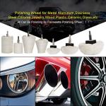 8-Piece Buffing Wheel Kits for Metal & More