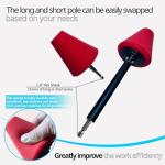 Noyfemr Metal Polishing Drill Bit Cone Tool