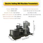 Yokoma Electric Rolling Mill for Jewelry Making