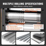 VEVOR Jewelry Rolling Mill 2.24" with 1:2 Ratio
