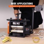VEVOR Jewelry Rolling Mill 2.24" with 1:2 Ratio