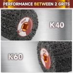 40 Grit Abrasive Drawing Wheel for Polishing